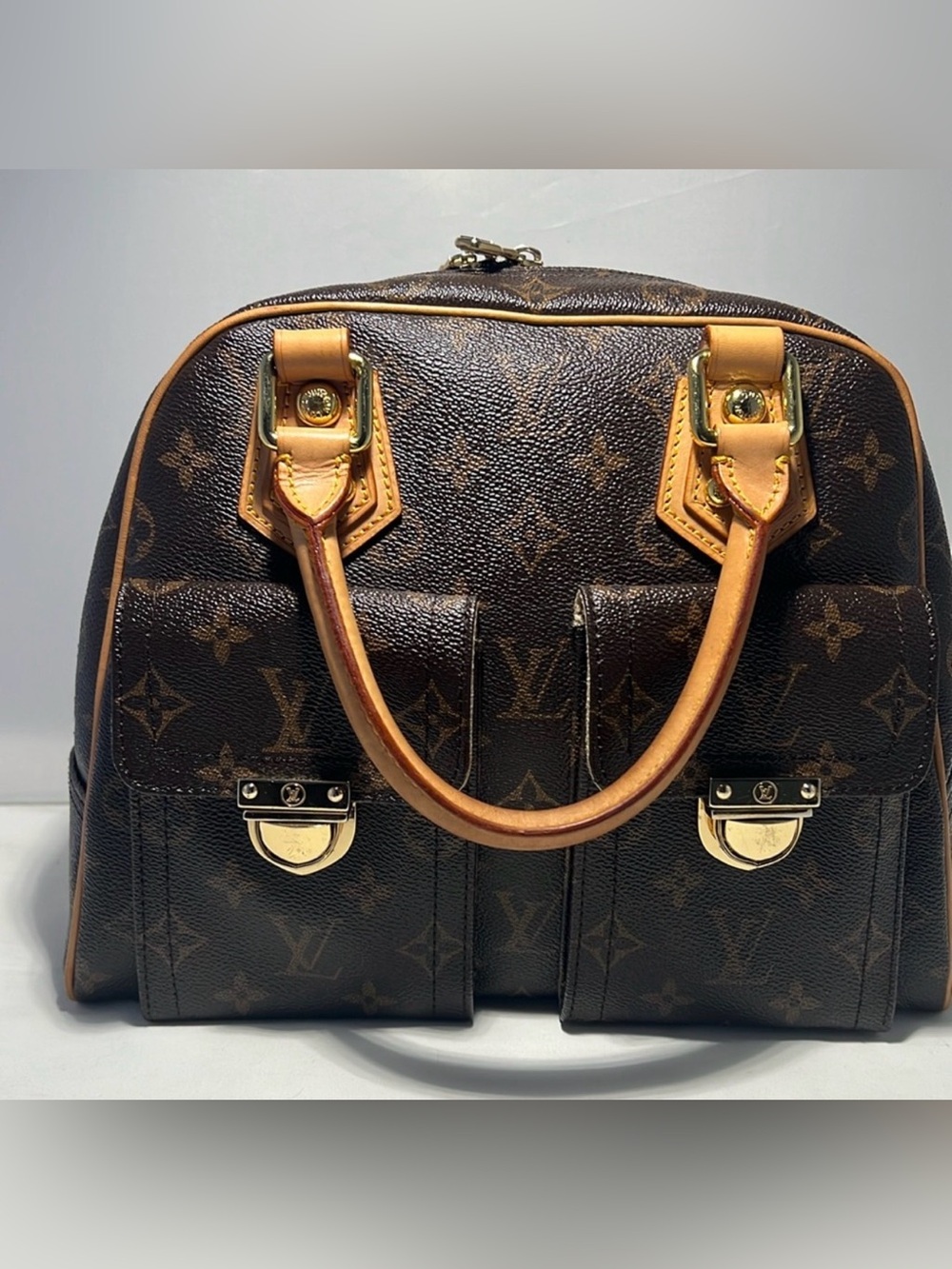 ✨ Unbranded Monogram Canvas Manhattan PM Satchel Tote ✨